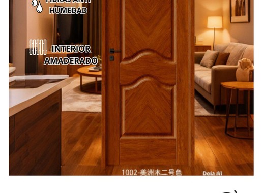 Puerta Madera Americana